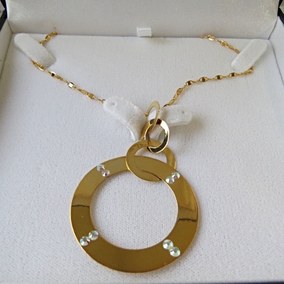 Fifth Avenue Necklace and Earrings Swarovski Crystals - Picture 6 of 7